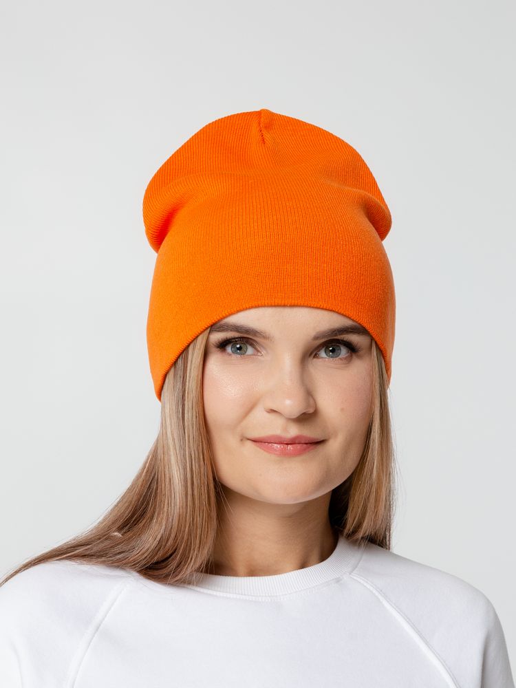 Изображение №5 | Шапка Tube Top, оранжевая (апельсин)