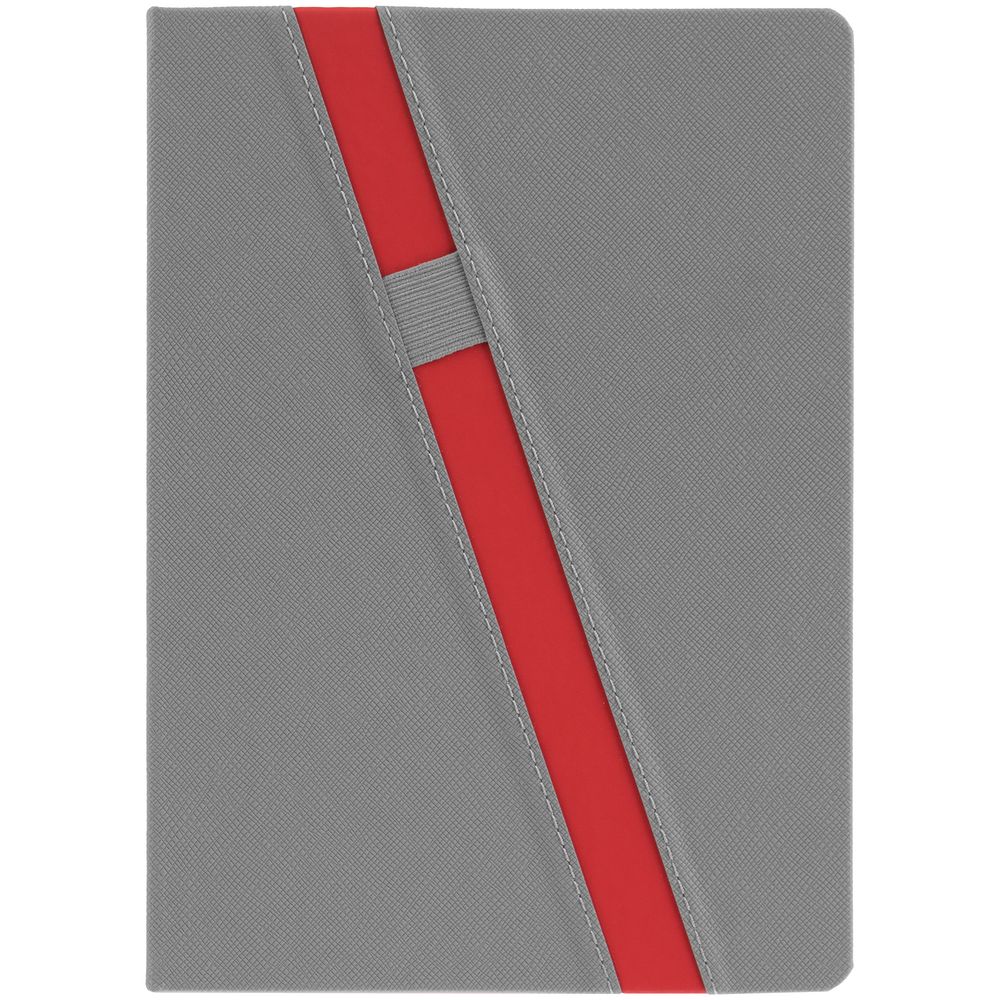 Изображение №3 | Ежедневник Rubikon на заказ, недатированный серо-красный