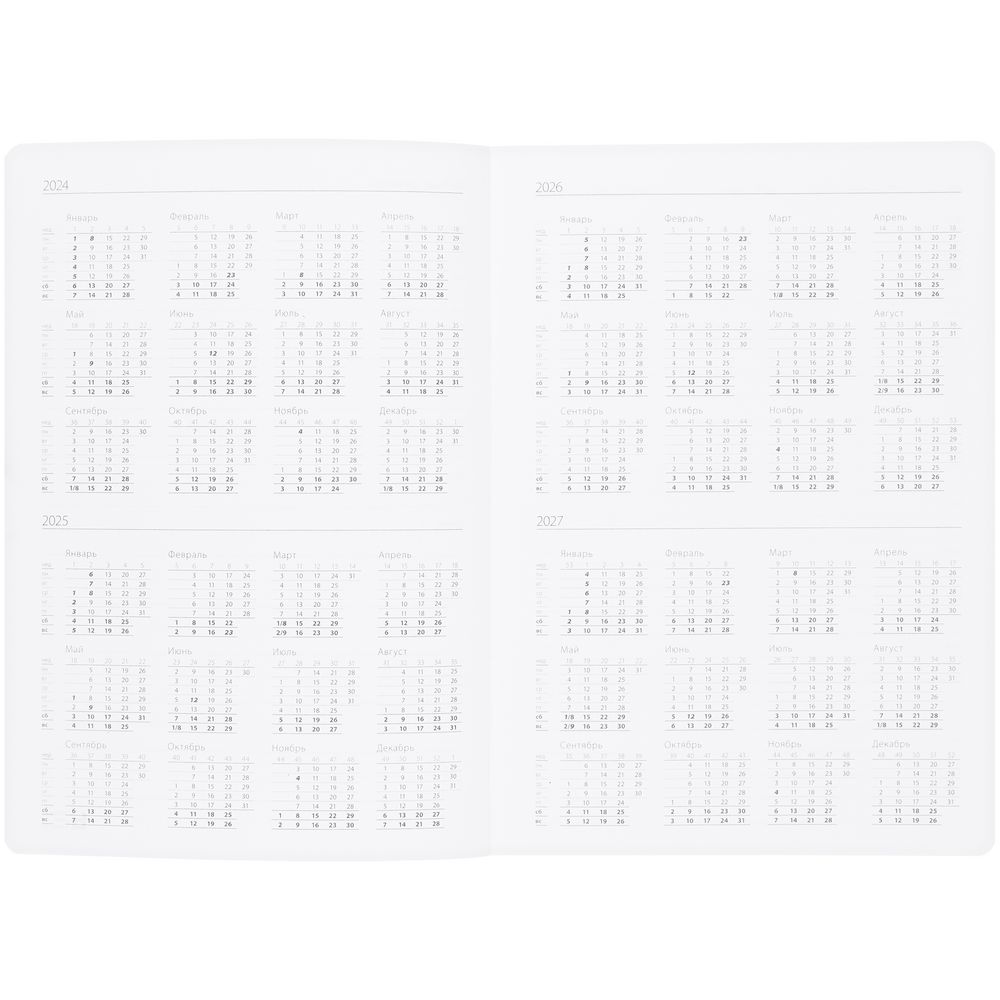 Изображение №7 | Ежедневник Vale, недатированный, серый