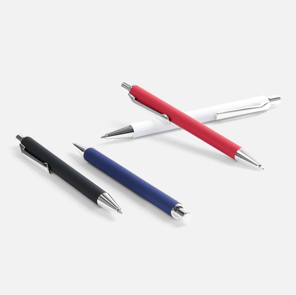 Изображение №5 | Ручка шариковая Lobby Soft Touch Chrome, черная