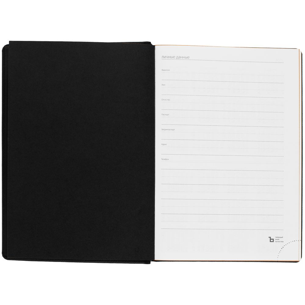 Изображение №6 | Ежедневник Mobile на заказ, недатированный, черно-оранжевый