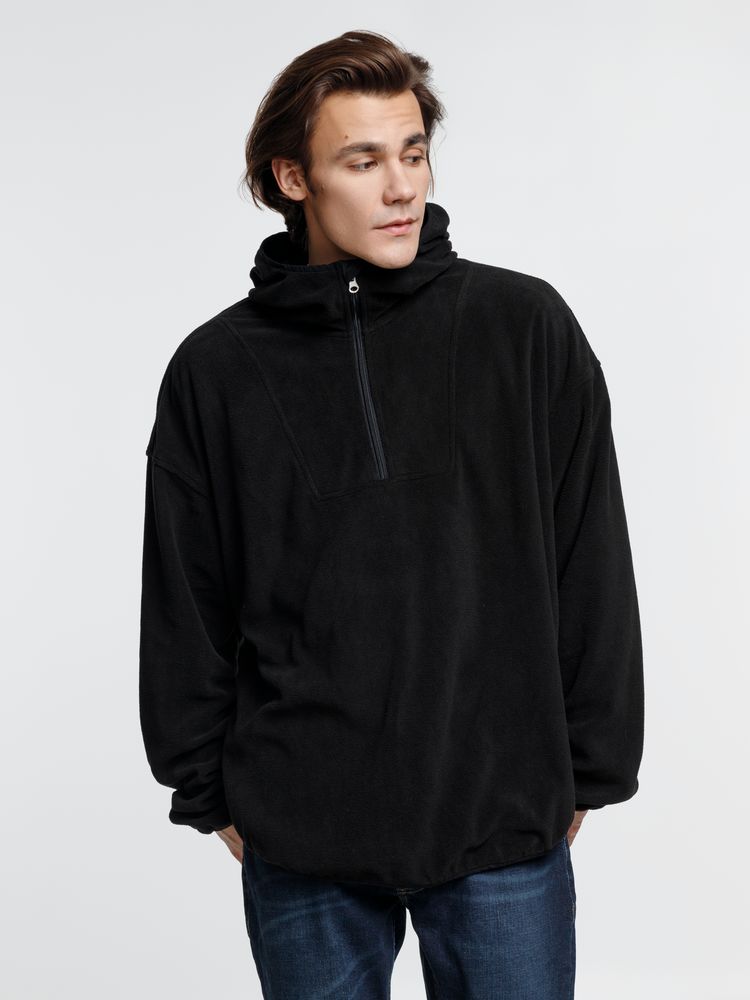 Изображение №6 | Анорак флисовый унисекс Fliska, черный, размер M/L