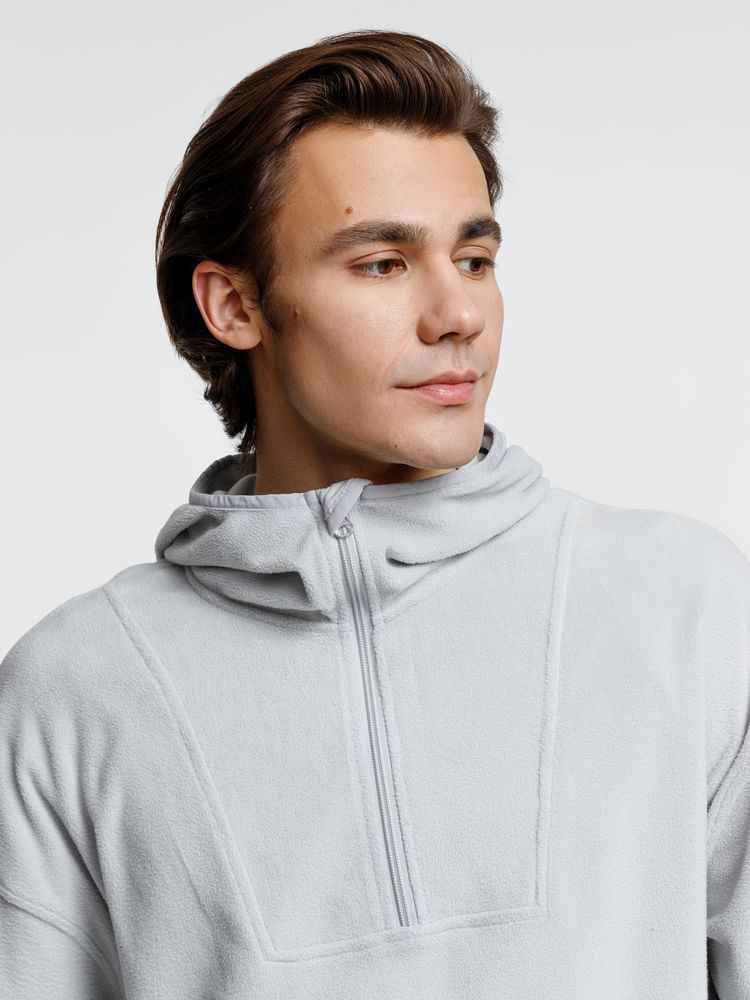 Изображение №9 | Анорак флисовый унисекс Fliska, светло-серый, размер XS/S