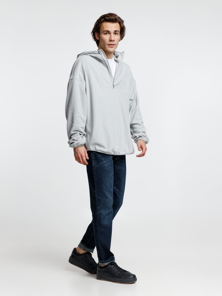 Изображение №10 | Анорак флисовый унисекс Fliska, светло-серый, размер XS/S