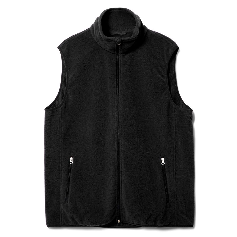 Изображение №1 | Жилет флисовый унисекс Nesse, черный, размер XS/S