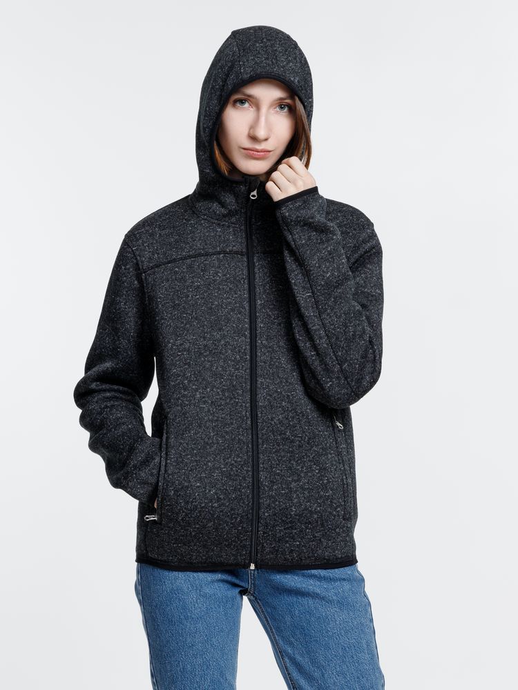 Изображение №10 | Куртка с капюшоном унисекс Gotland, черная, размер S