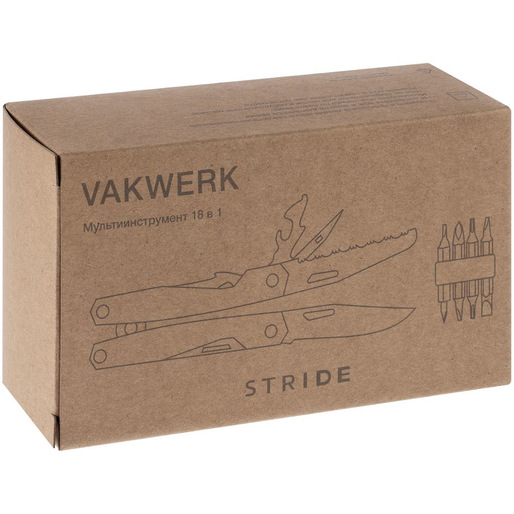 Изображение №11 | Мультиинструмент Vakwerk, серебристый