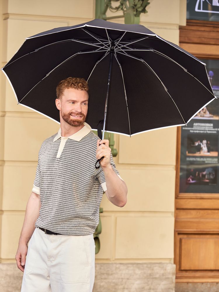 Изображение №4 | Складной зонт наоборот Savelight со светоотражающим кантом