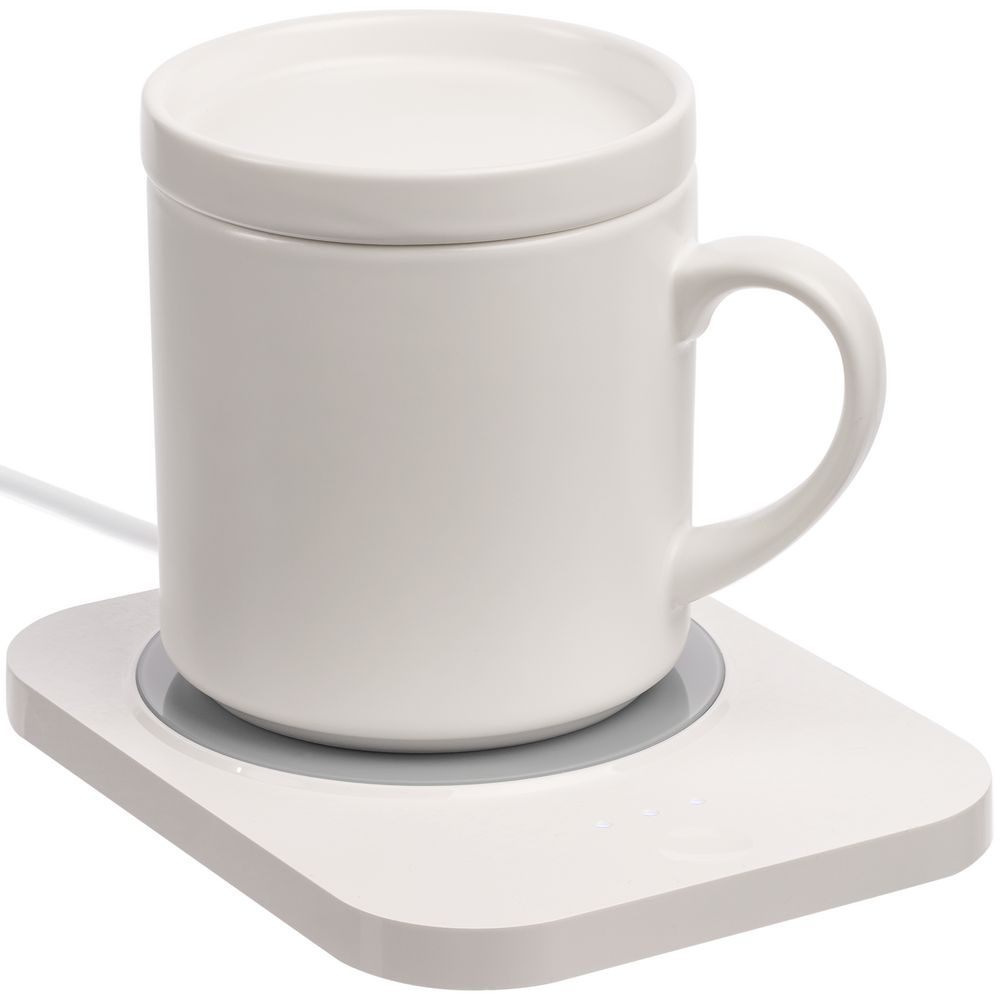 Изображение №3 | Кружка с подогревом и беспроводной зарядкой dualBase plus, белая