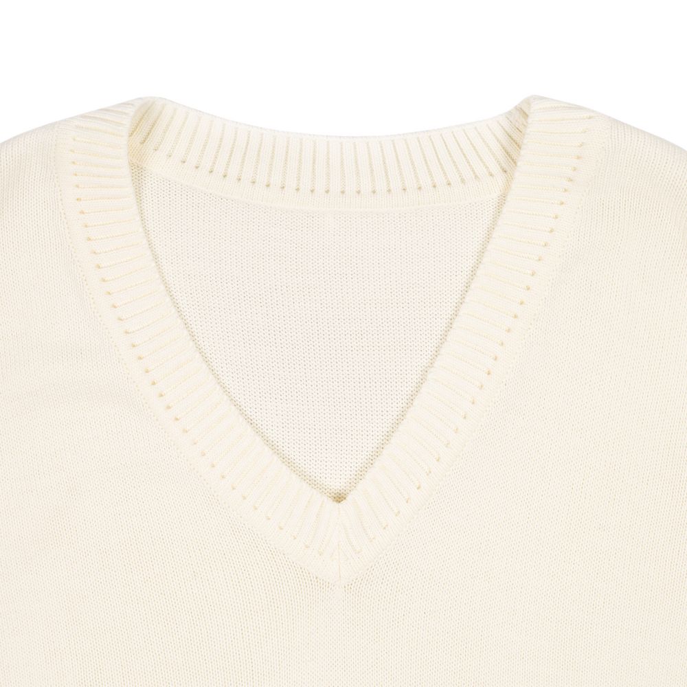 Изображение №3 | Жилет оверсайз унисекс Tad в сумке, молочно-белый, размер L/XL