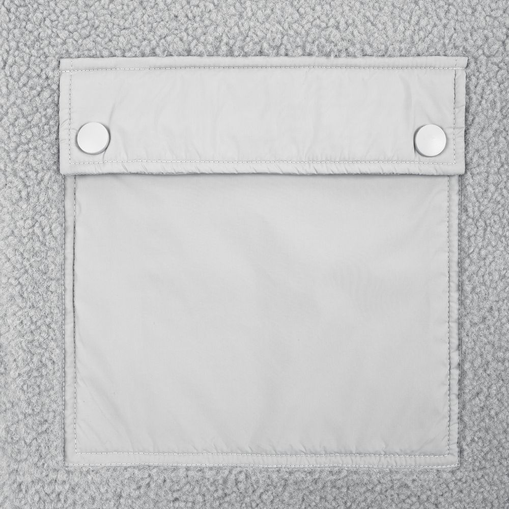 Изображение №7 | Куртка унисекс Oblako, светло-серая, размер M/L