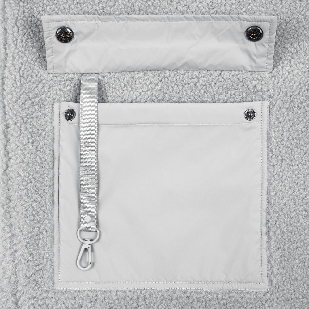 Изображение №8 | Куртка унисекс Oblako, светло-серая, размер M/L