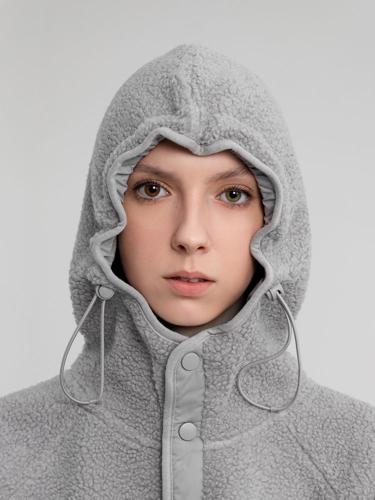 Изображение №13 | Анорак унисекс Oblako, светло-серый, размер M/L