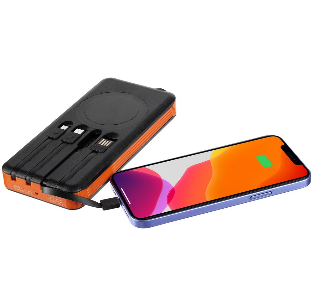 Изображение №4 | Аккумулятор Holiday Maker, 10000 мАч, оранжевый