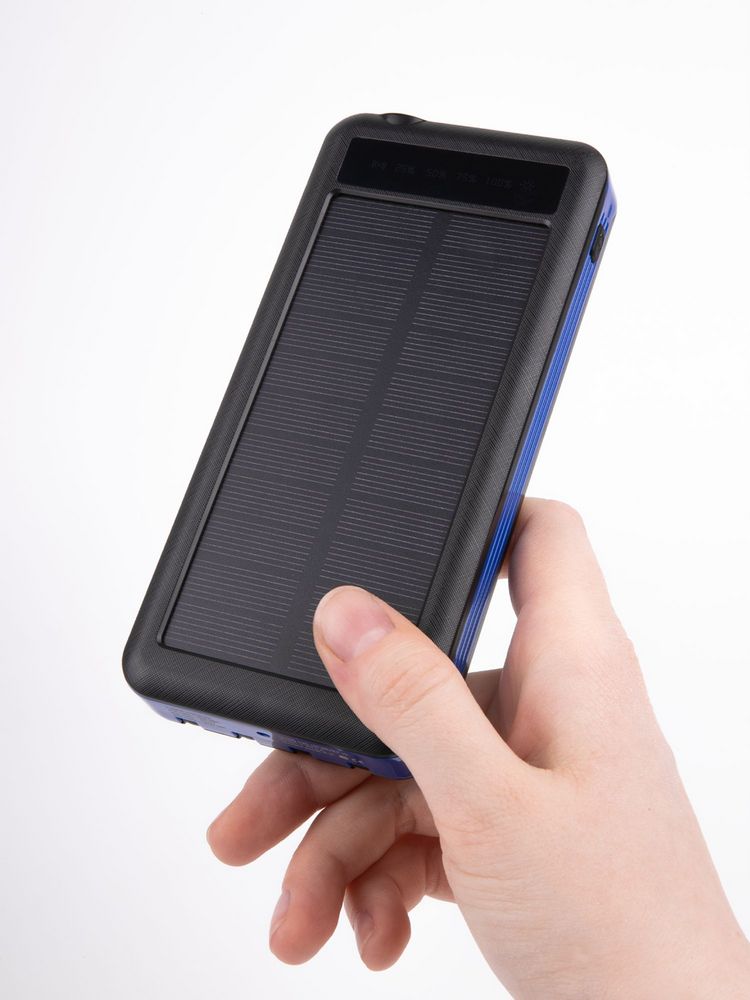 Изображение №9 | Аккумулятор с беспроводной зарядкой Holiday Maker Wireless, 10000 мАч, синий