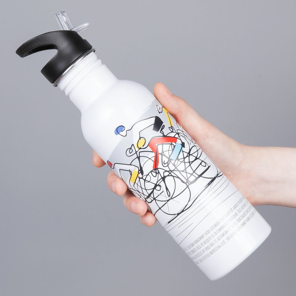 Изображение №9 | Спортивная бутылка Cycleway, белая