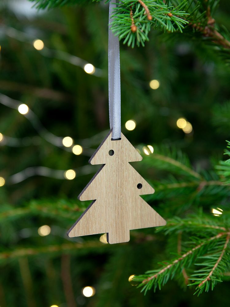 Изображение №4 | Деревянная подвеска Christmate, елочка