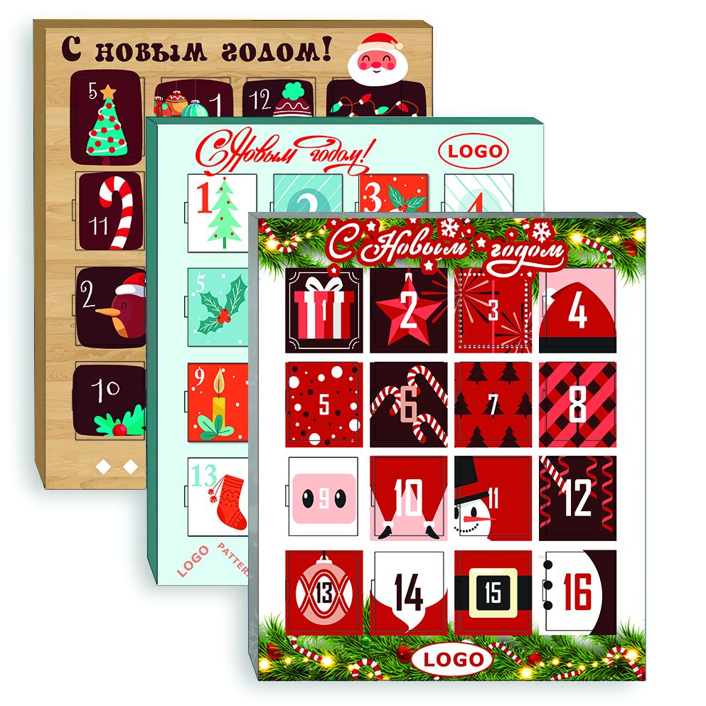 Изображение №1 | Шоколадный адвент-календарь Festa Mini на заказ