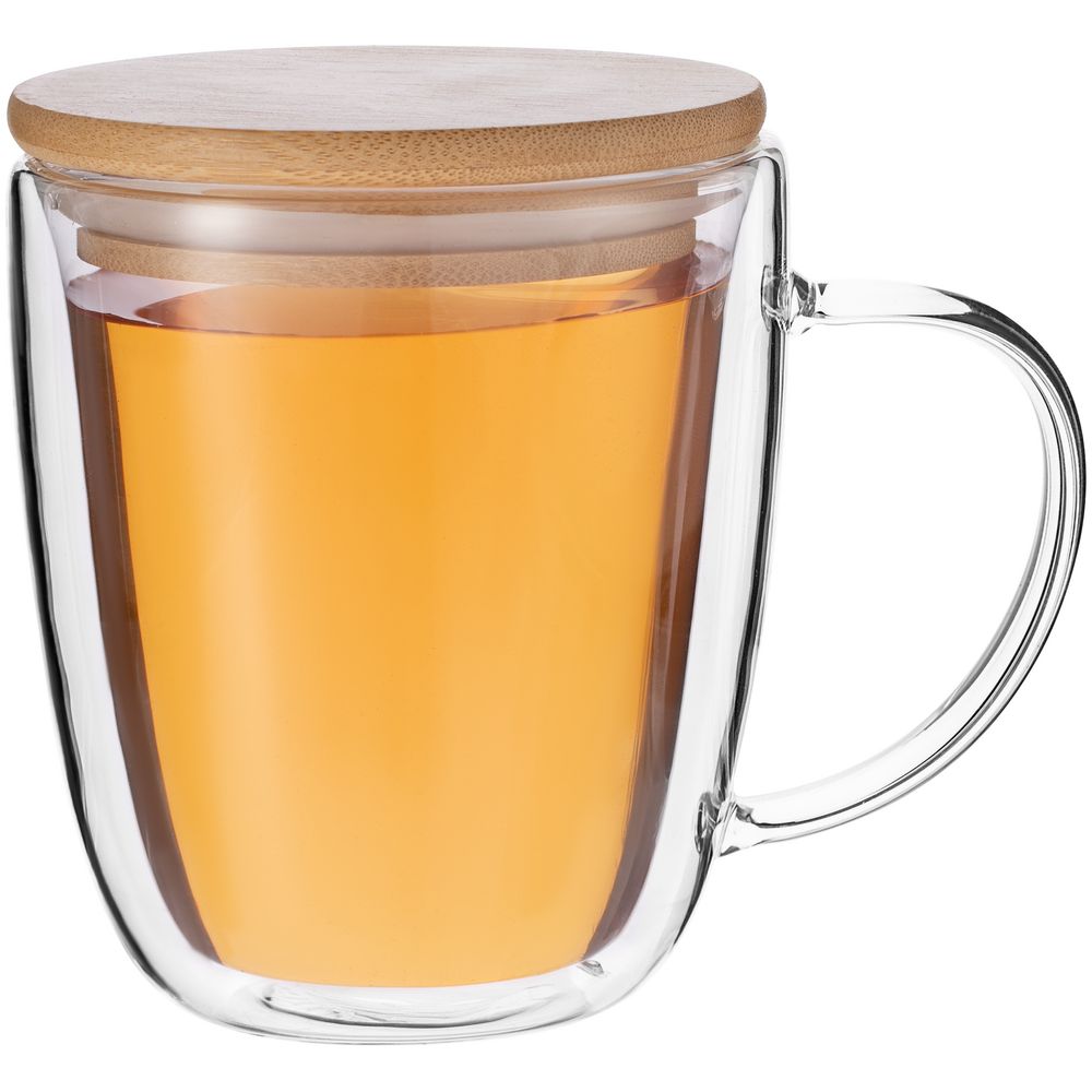 Изображение №1 | Кружка с двойными стенками Kupla с бамбуковой крышкой