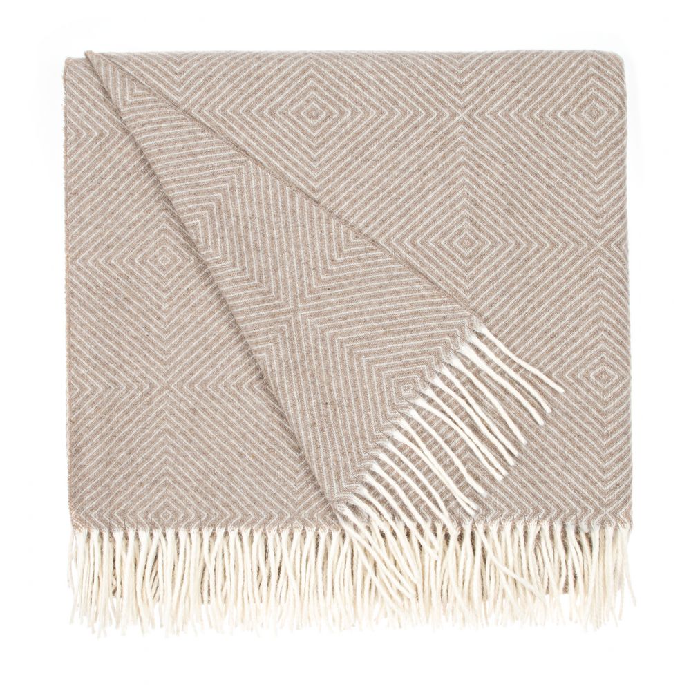 Изображение №1 | Плед «Тренто», бежевый