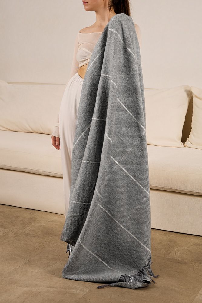 Изображение №6 | Плед «Шамони», серый