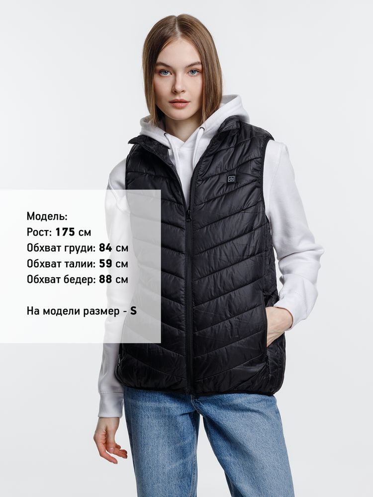 Изображение №13 | Жилет с подогревом Thermalli Valmorel, черный, размер S