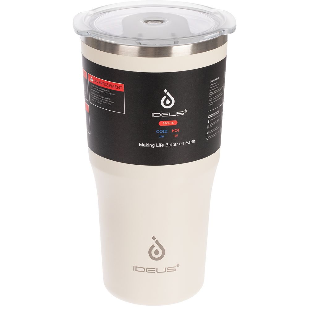 Изображение №10 | Термостакан Sapporo М, белый (молочный)