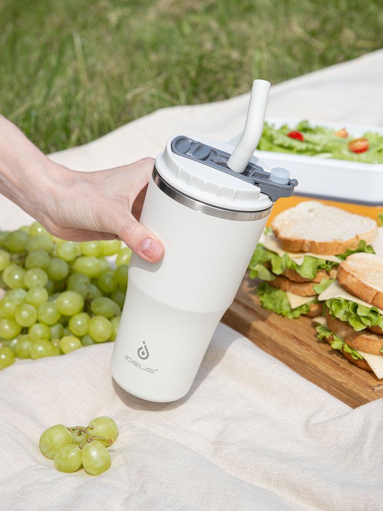 Изображение №13 | Термостакан Sapporo М, белый (молочный)