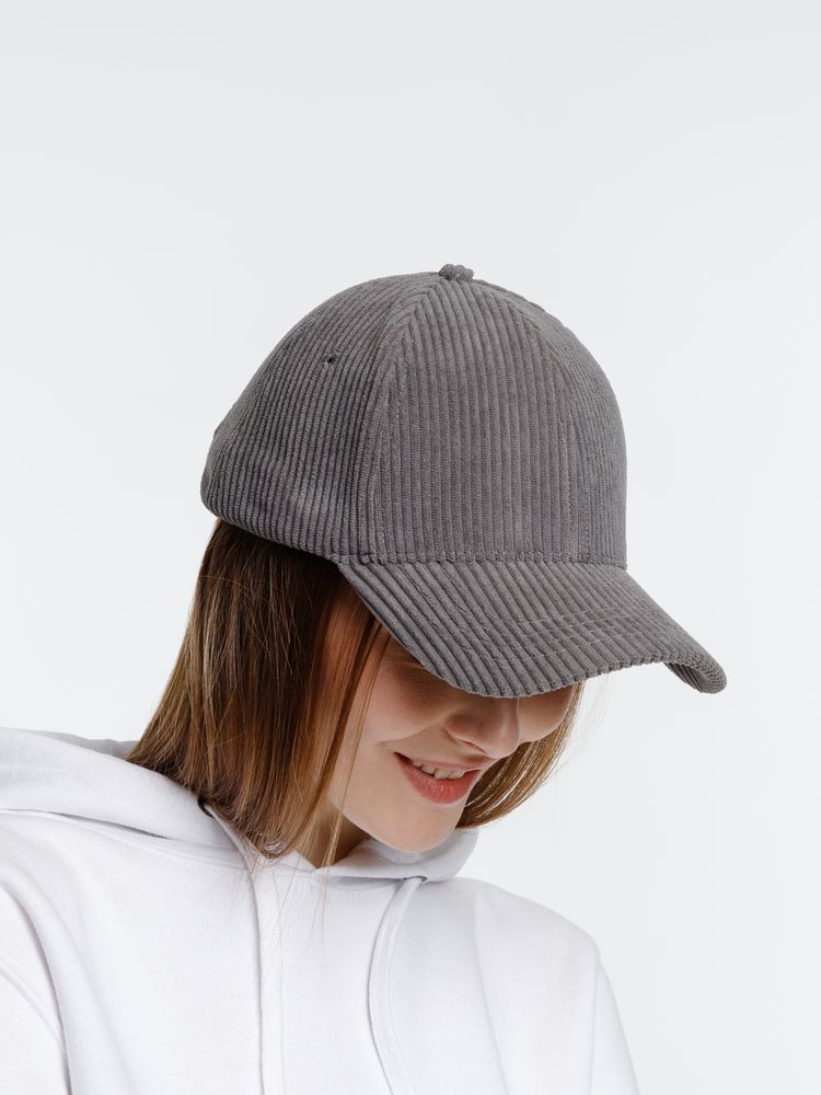 Изображение №10 | Бейсболка Soft Core, серая