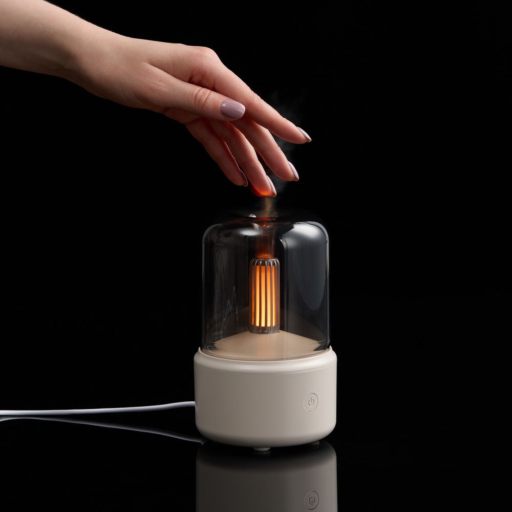 Изображение №6 | Увлажнитель-ароматизатор с подсветкой mistFlicker, молочно-белый