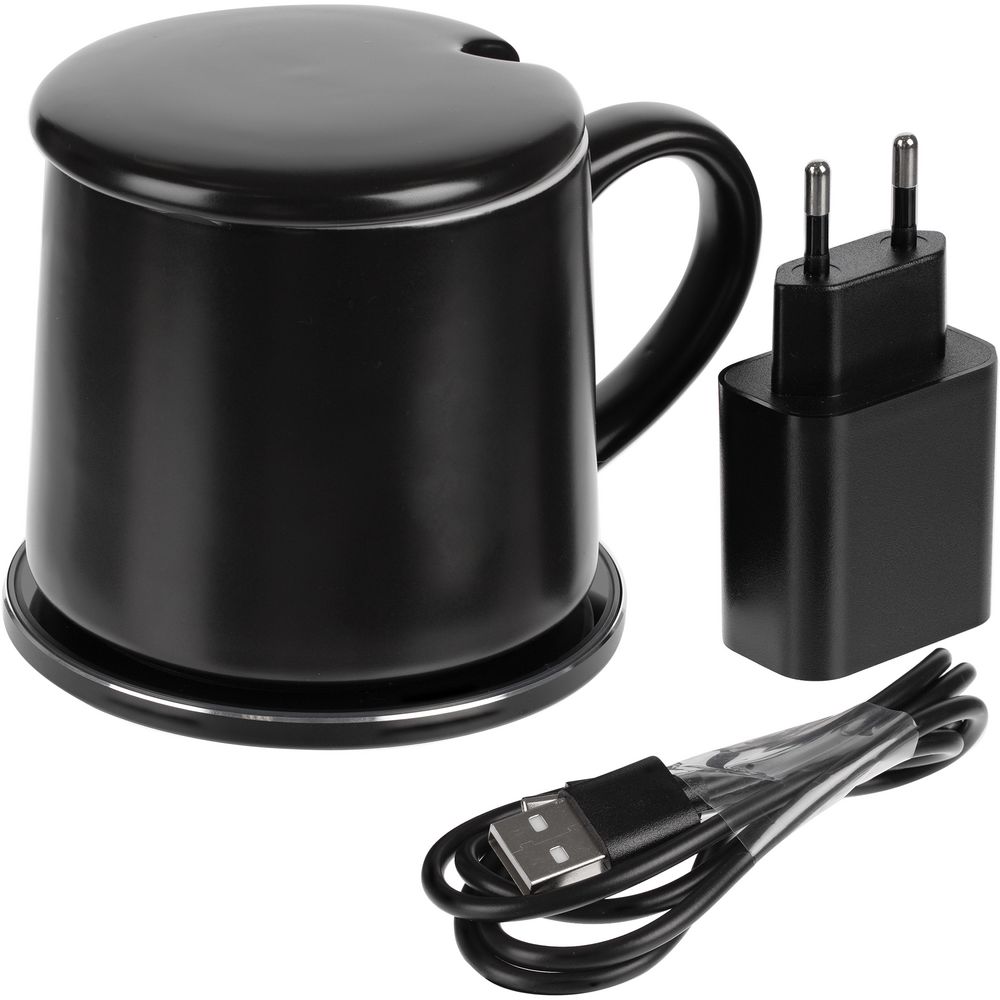 Изображение №11 | Кружка с подогревом и беспроводной зарядкой dualBase ver. 2.0 Matt, черная