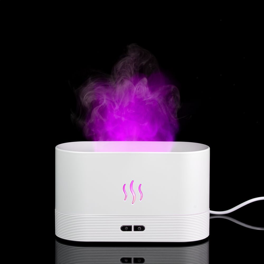 Изображение | Увлажнитель-ароматизатор с имитацией пламени Fuego ver.2, белый