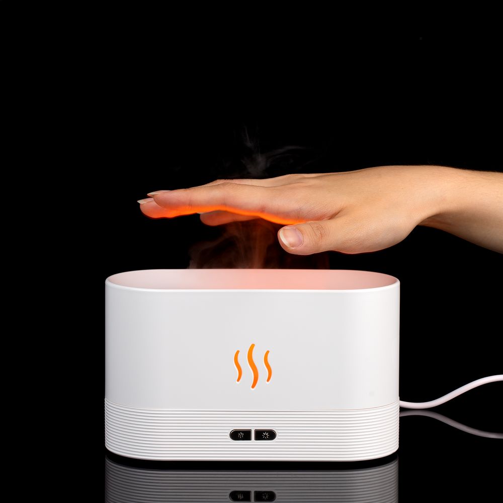 Изображение №10 | Увлажнитель-ароматизатор с имитацией пламени Fuego ver.2, белый