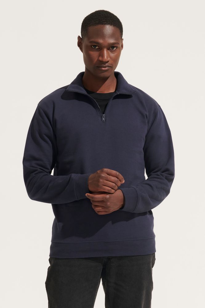 Изображение №4 | Толстовка унисекс Conrad, черная, размер XS