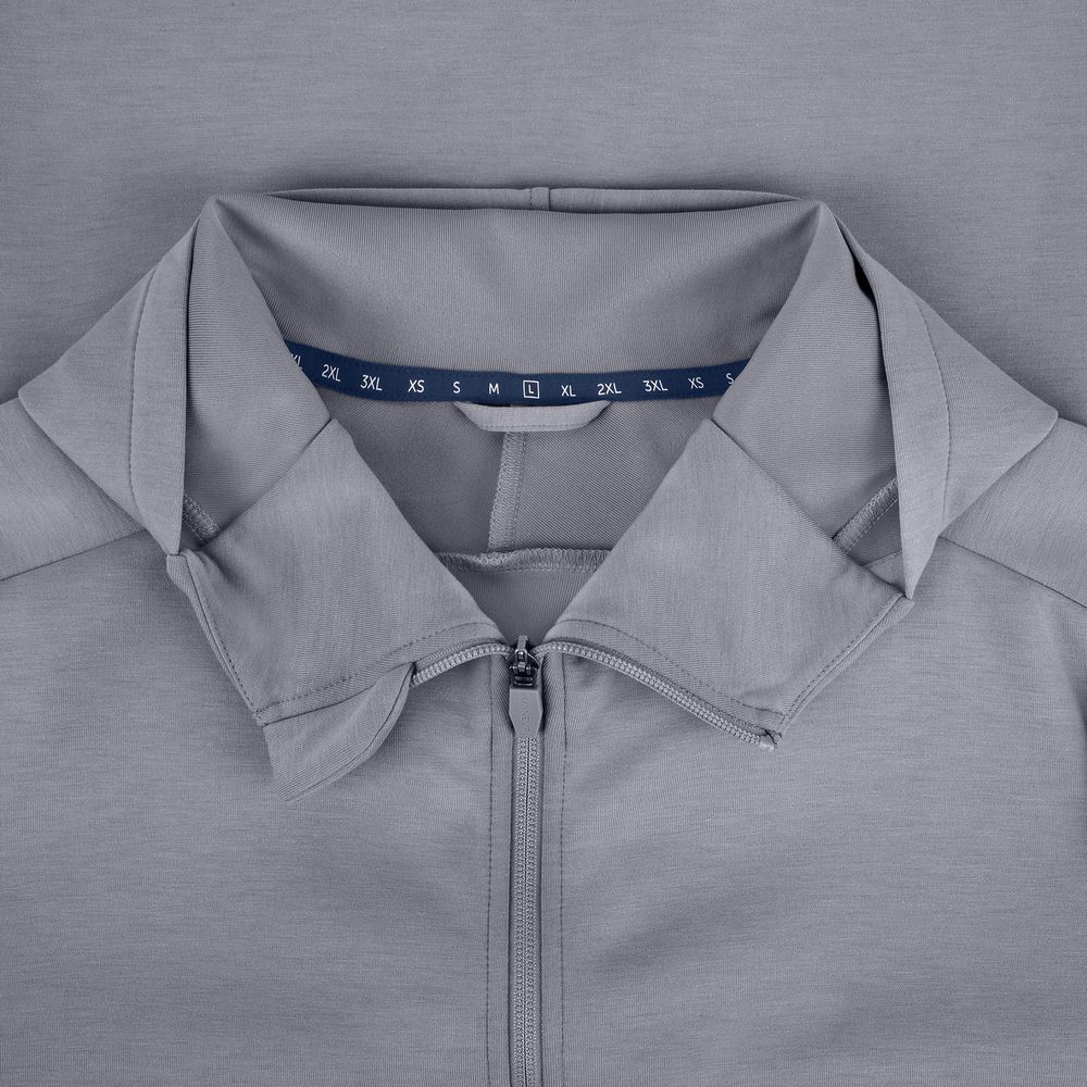 Изображение №4 | Куртка с капюшоном унисекс Begi, серая, размер S