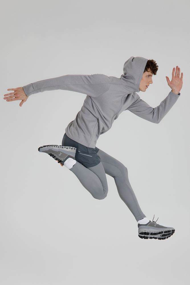 Изображение №13 | Куртка с капюшоном унисекс Begi, серая, размер S