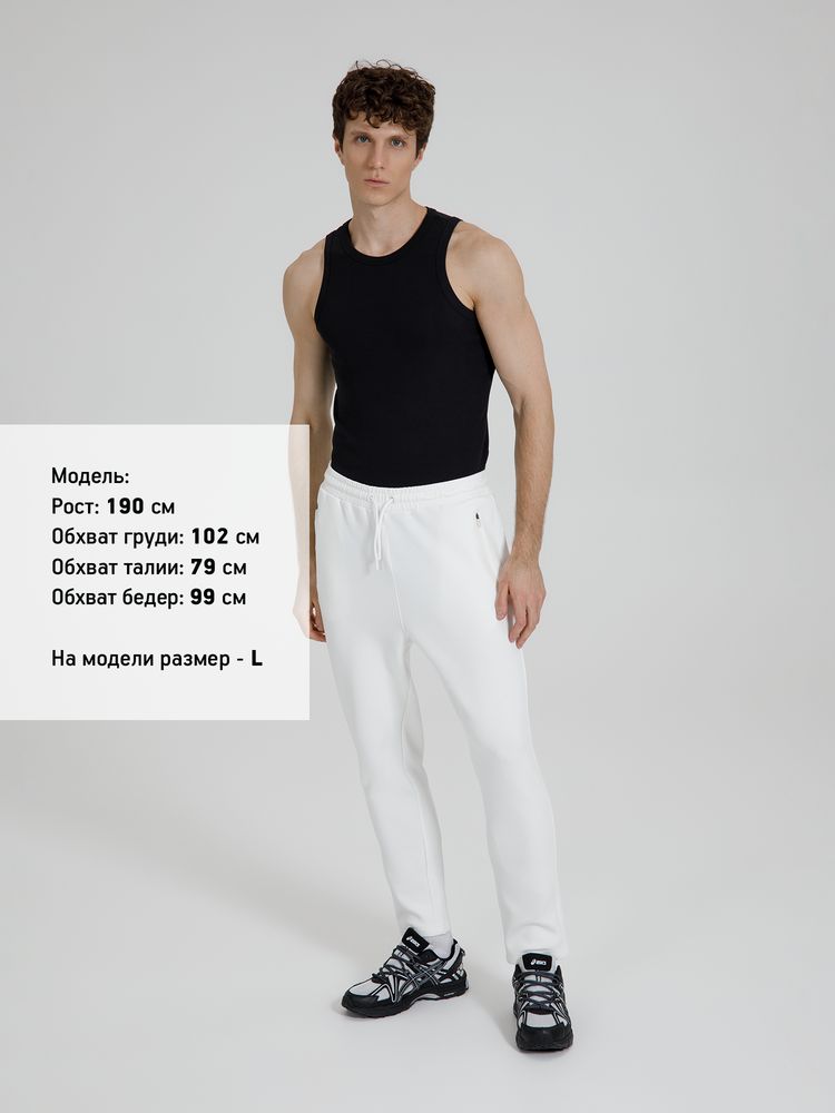 Изображение №12 | Джоггеры Lovi, молочно-белые, размер L