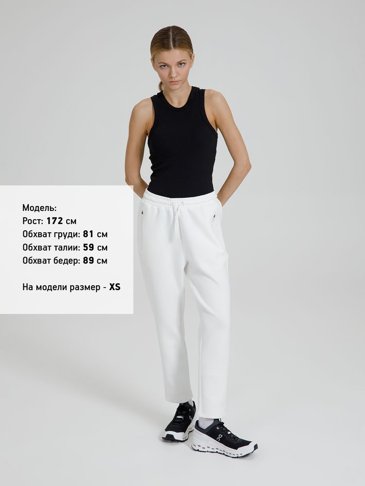 Изображение №13 | Джоггеры Lovi, молочно-белые, размер L