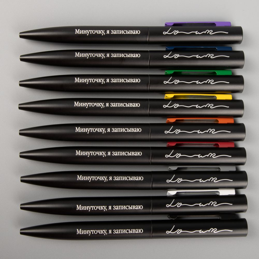 Изображение №6 | Ручка шариковая Inkolor, черная