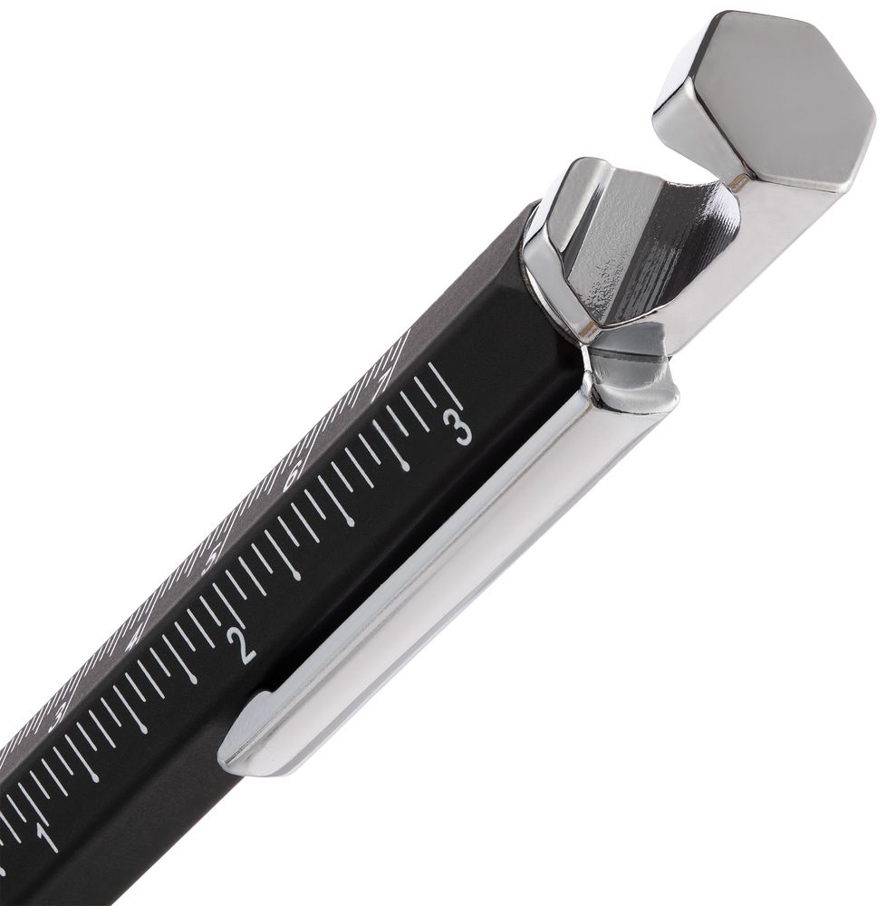 Изображение №4 | Ручка шариковая Numeric, мультиинструмент, черная