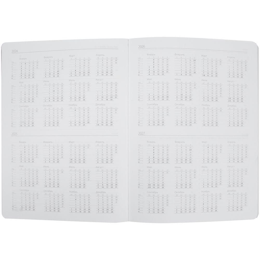 Изображение №5 | Еженедельник Lucky, недатированный, серый