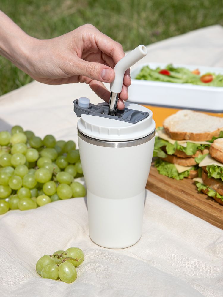 Изображение №11 | Термостакан Sapporo без логотипа, белый