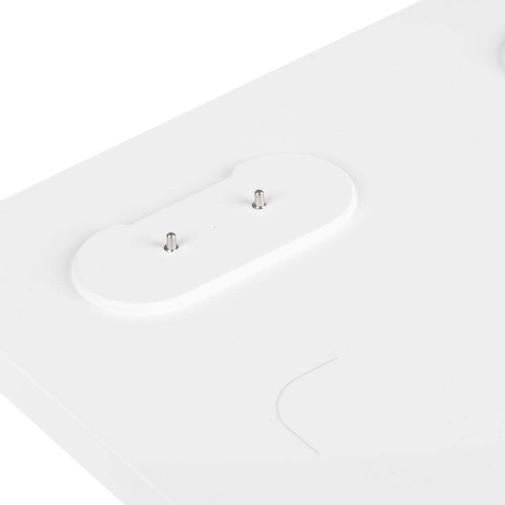 Изображение №8 | Станция беспроводной зарядки с колонкой и ночником Trilogy, белая