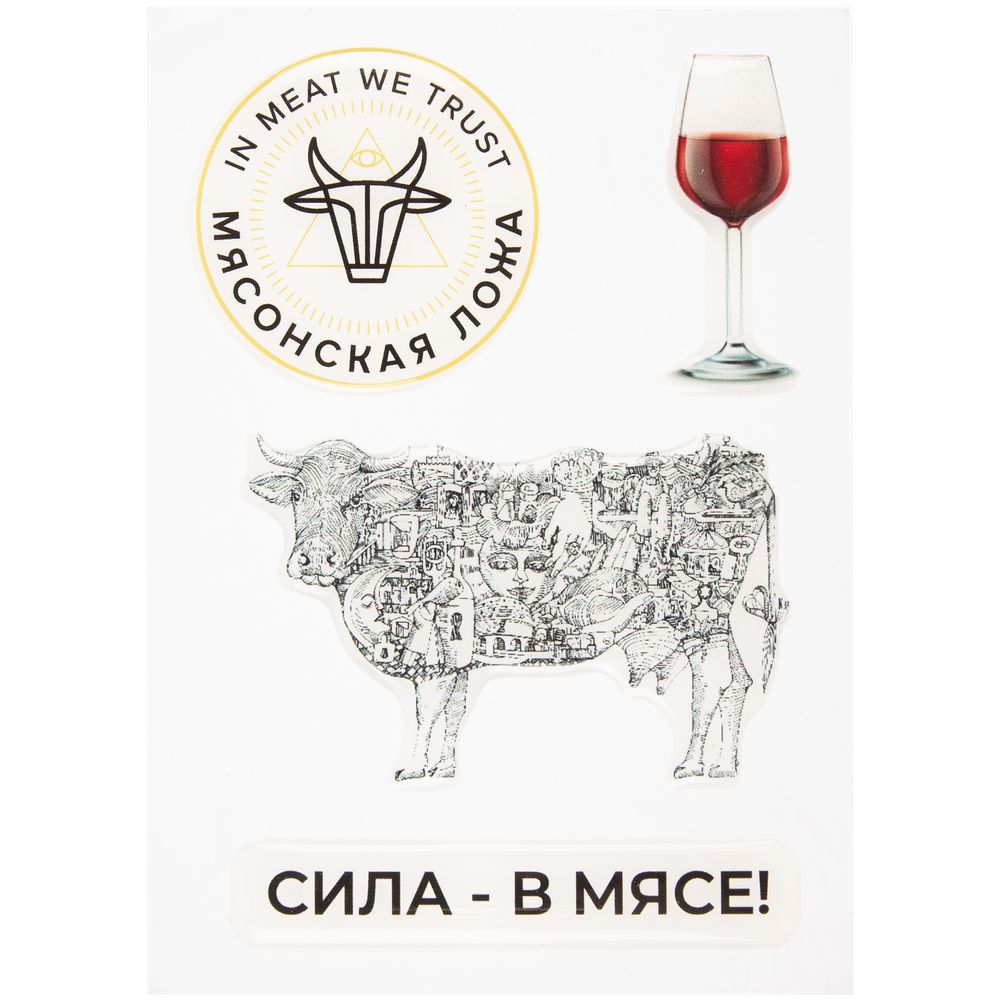 Изображение №2 | Объемные наклейки под смолой Sticker Pack на заказ