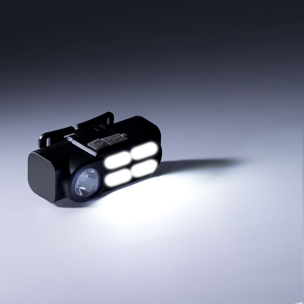 Изображение №8 | Налобный фонарик аккумуляторный Alnes, черный