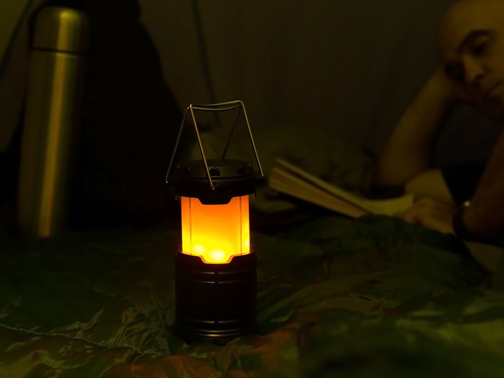 Изображение №7 | Кемпинговый фонарь с имитацией пламени Lindau Flame, черный