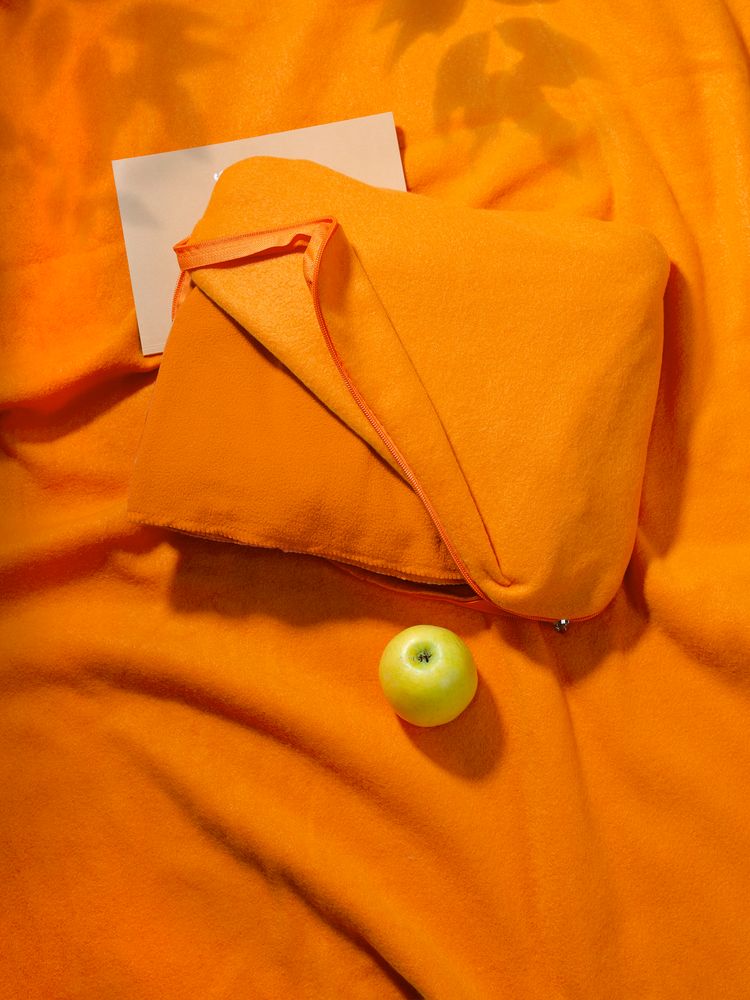 Изображение №8 | Дорожный плед-подушка Pathway 2, оранжевый