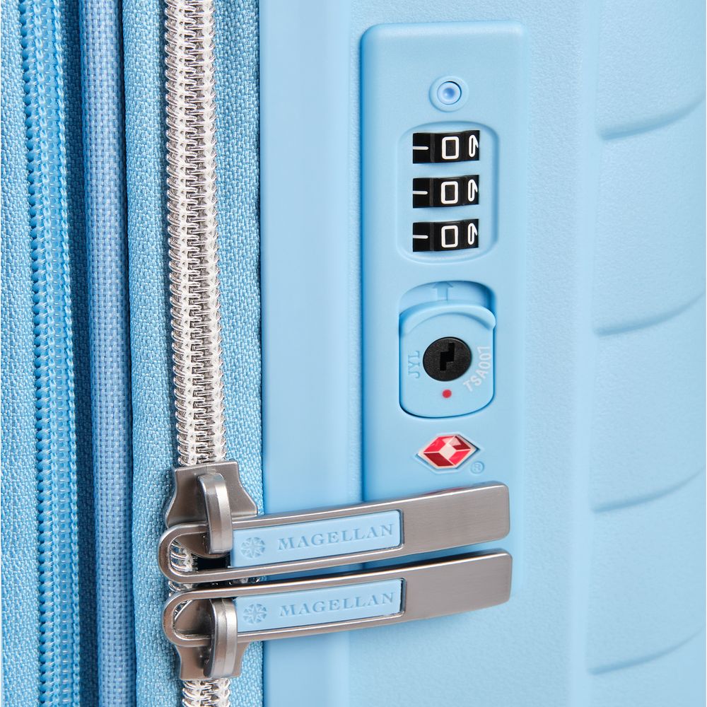 Изображение №4 | Чемодан Victoria L, голубой