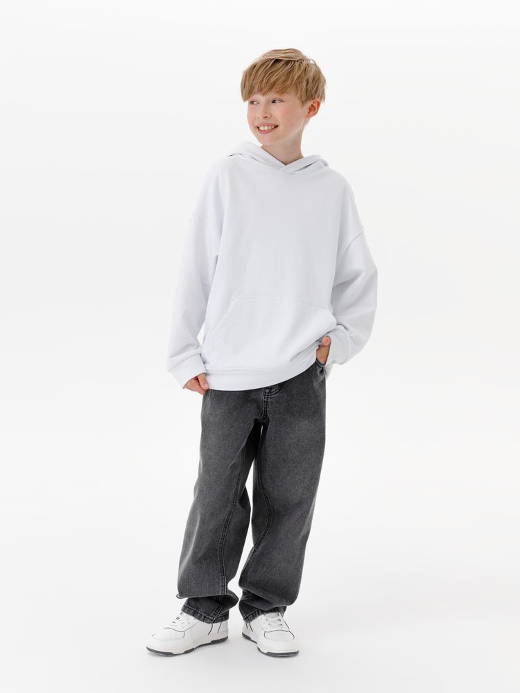 Изображение №10 | Худи детское оверсайз Houdini, белое, 10 лет