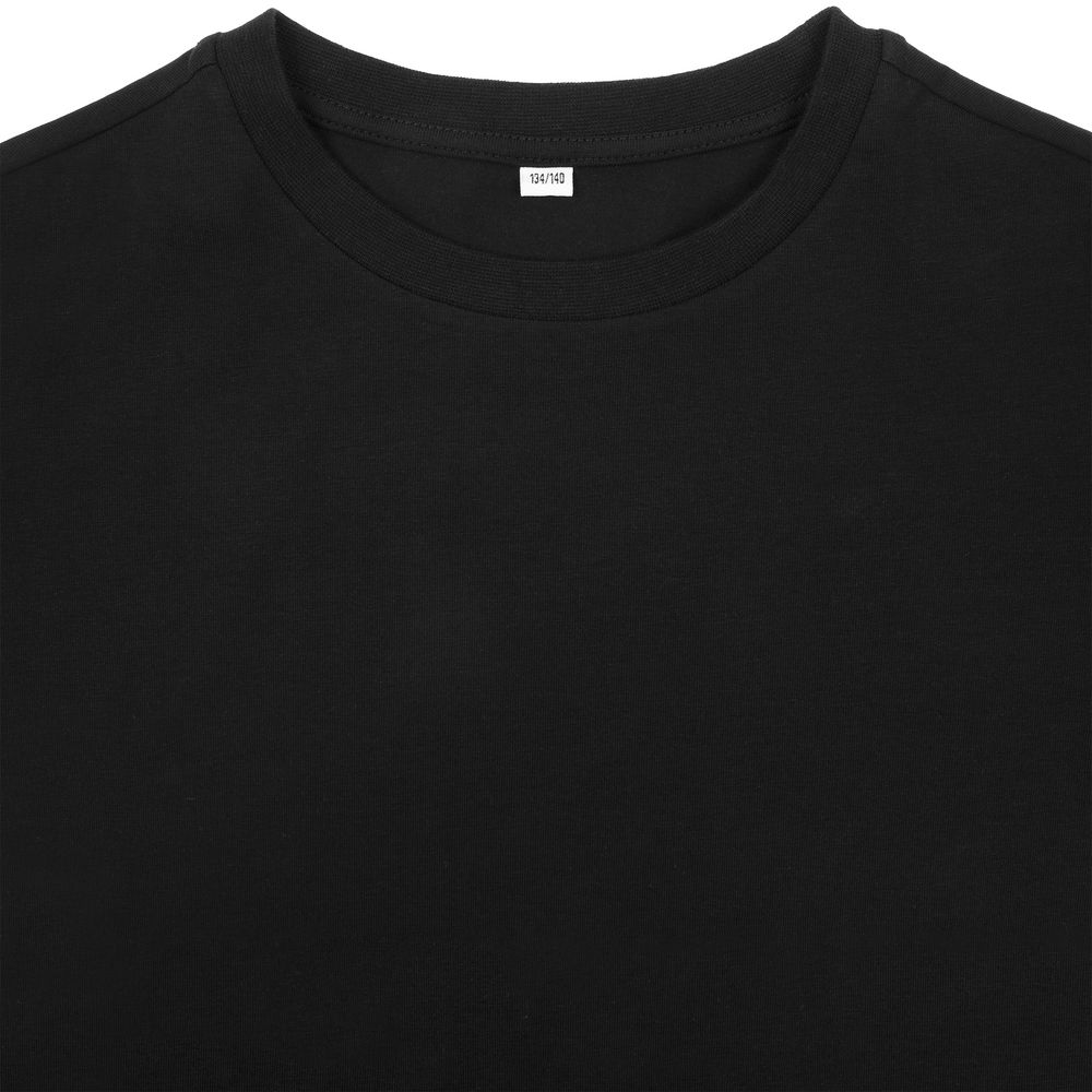 Изображение №3 | Футболка детская оверсайз Teezer, черная, 6 лет